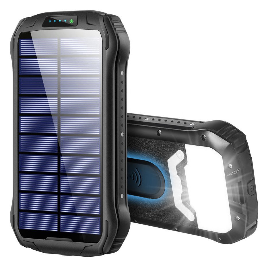 20,000 mAh Solar Power Bank
